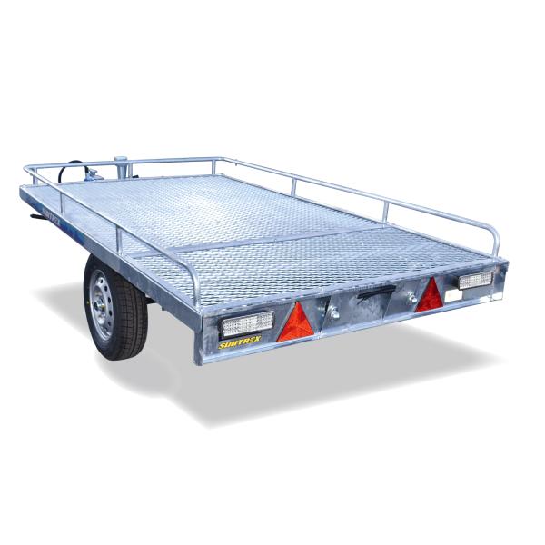 ★☆TD-03ZiX サントレックス LED マルチ フル トレーラー 慣性ブレーキ付で小型車・軽 ...