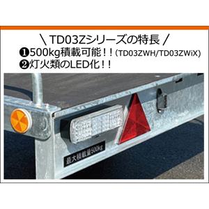 ★☆TD03ZWiX ウッドパネル 積載量50...の詳細画像2