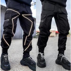 ヒップホップ 運動パンツ ストレートパンツ レディース