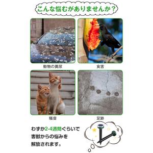 【4本セット】モグラ撃退器 超音波 ソーラー式...の詳細画像2