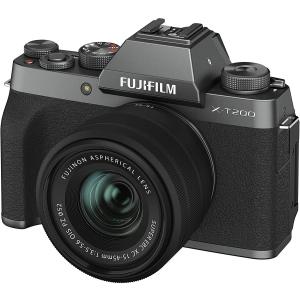 Fujifilm X-T200 レンズキット ダークシルバー X-T200LK-DS ミラーレスカメラ