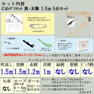 爆買 こいのぼり 鯉のぼり おしゃれ にわテ゛...の詳細画像2