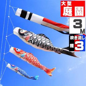 こいのぼり 鯉のぼり おしゃれ 大型セット 手描き鯉のぼり 春光 3m 6
