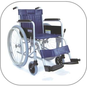 カワムラサイクル 車椅子 KR801Nソフト-VS ノーパンク スチール製 自走