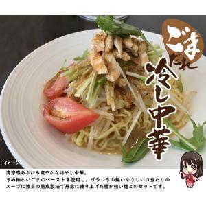 ごまだれ 冷やし中華セット 6食 【麺+スープ...の詳細画像1