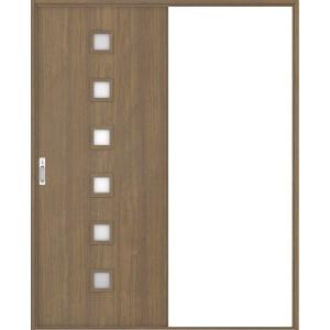 オーダー室内用ハイグレード 片引戸 三方枠付 Vレール （higt-grade-kl 