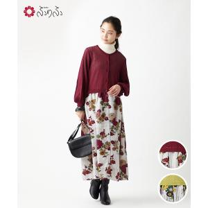 和柄ワンピースの商品一覧 通販 Yahoo ショッピング
