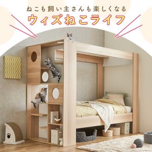キャットタワーベッド キャットタワー 一体型 ...の詳細画像1