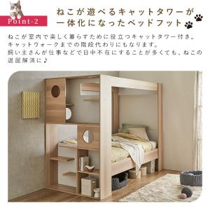 キャットタワーベッド キャットタワー 一体型 ...の詳細画像5
