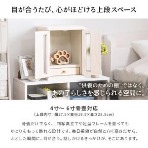 新商品 ペット仏壇 国産 桐 幅32cm 日本...の詳細画像4