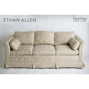 ETHAN ALLEN イーセンアーレン  ソファ３人掛け【中古/美品】｜furnitage