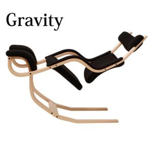 グラビティ gravity  ナチュラル 座面ブラック バリエール バランス チェア｜furniture-direct