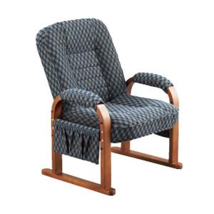 高座椅子 リクライニング 高齢者 ハイバック 座椅子 リクライニングチェア　楽座椅子 コンパクトタイプ｜furniture-direct