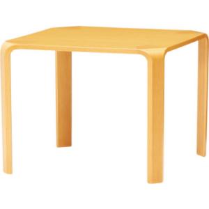 天童木工 曲げ木モダンテーブル/座卓 乾 三郎 ケヤキ天然杢 150巾 日本