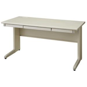 送料無料 平机 オフィスデスク（W１６００　LCSシリーズ・S35561） お客様組立品 オフィス家具 机｜furniture-office