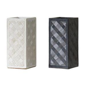 傘立て 岩尾磁器製 有田焼 角(かく) AM-173