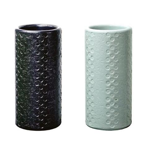 岩尾磁器(有田焼) 傘立て DOT PATTERN(ドットパターン） AM-260B/AM-260S