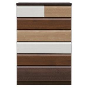 強化紙化粧板 ハイチェスト 幅79.8cm 高さ112cm (開梱設置配送)