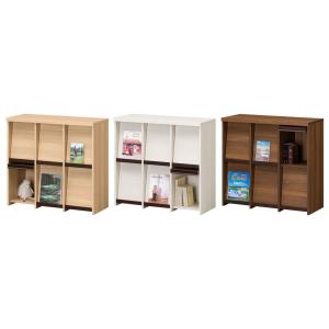 組立収納棚 ディスプレイラック 横幅94.7cm 高さ88.5cm