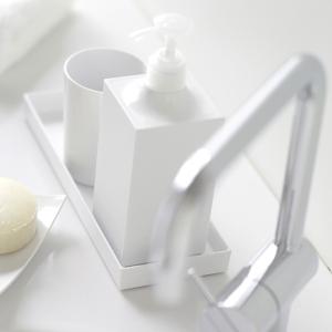 レットー／トレー（ホワイト）【ディスペンサー ボトル 詰め替え 収納