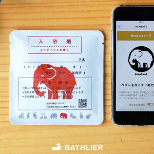 【メール便】入浴剤「ゾウのあなたの入浴剤」お風呂診断パーソナル入浴剤 BATHLIER（バスリエ）【入浴剤 ギフト オシャレ かわいい プチギフト】