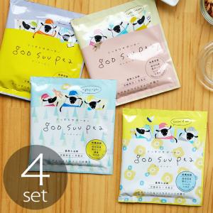 メール便】入浴剤 バスソルト エプソムソルト 4袋セット プチ ギフト