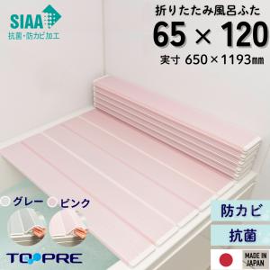 東プレ 風呂ふた 65 × 110 cm用 取扱店舗限定 Ag折りたたみ 抗菌 S11