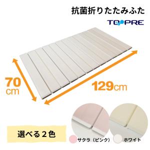 東プレ 風呂ふた 65 × 110 cm用 取扱店舗限定 Ag折りたたみ 抗菌 S11
