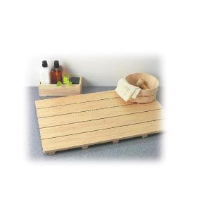 東プレ 日本製 木目調 スノコ 60 cm× 85 cm プラスチック お風呂 浴室