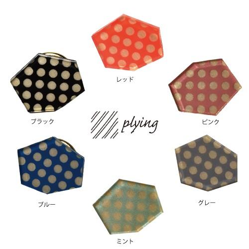 スナップピアス アクセサリ 留め具 プライング カケラ 6色 2.0×1.7×2.2cm アクリル ...