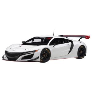 AUTOart 1/18 ホンダ NSX GT3 2018 ホワイト 完成品 81898