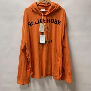 L 一部予約 ヴェトモン 17aw Pets メンズ パーカー コットン オレンジ パーカー トップスl Www Marengoef Com