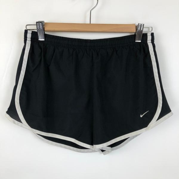 古着 NIKE ナイキ ナイロンショートパンツ ブラック系 レディースL 中古 n021360