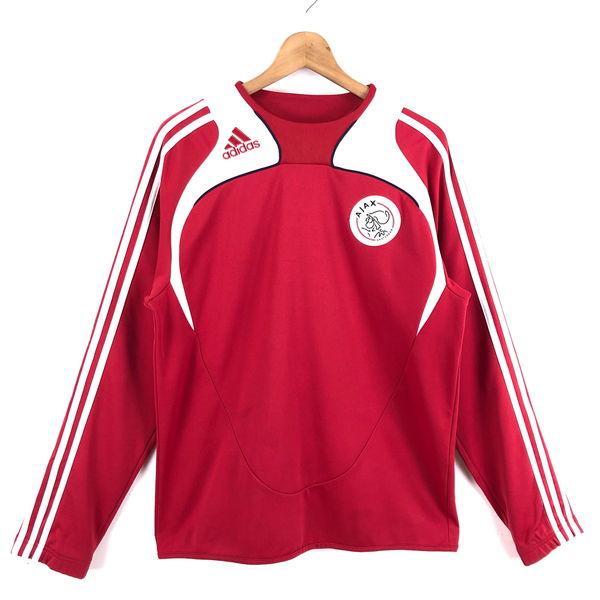 【古着】 adidas アディダス ゲームシャツ AJAX AMSTERDAM ユニフォーム 長袖 ...