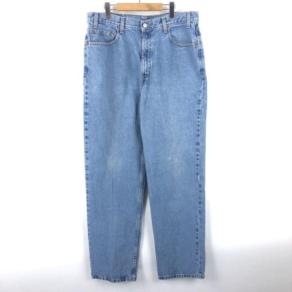 【古着】 Levi&apos;s リーバイス 550 デニムパンツ RELAX FIT ブルー系 メンズW36...