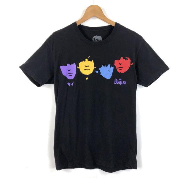 【古着】 The Beatles ビートルズ バンドTシャツ レトロプリント ブラック系 メンズS ...