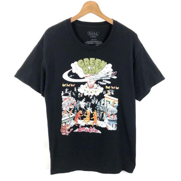 【古着】 GREEN DAY グリーンデイ バンドTシャツ dookie 00s ブラック系 メンズ...