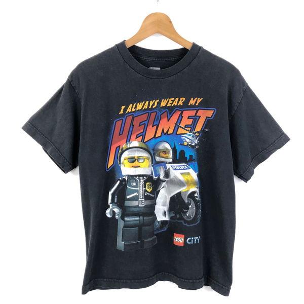 【古着】 LEGO Tシャツ POLICE 警察 レゴシティ ブラック系 レディースL 【中古】 n...