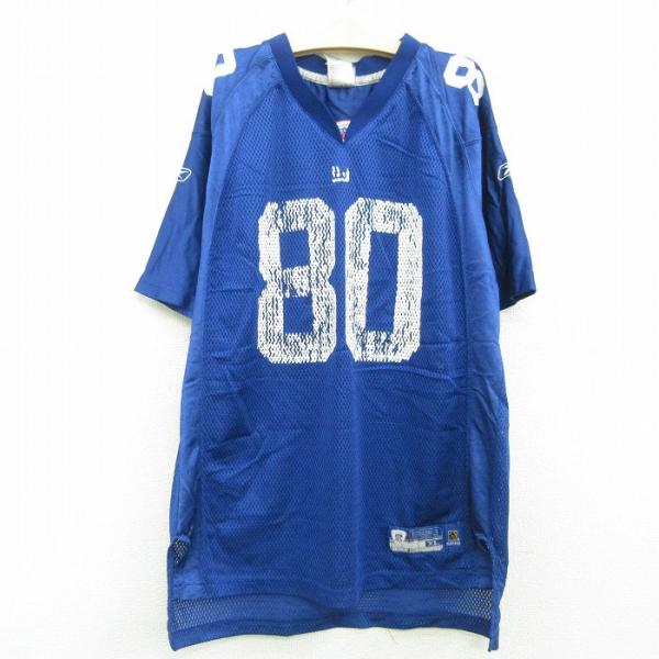 古着 リーボック 半袖 フットボール Tシャツ キッズ ボーイズ 子供服 NFL ニューヨークジャイ...