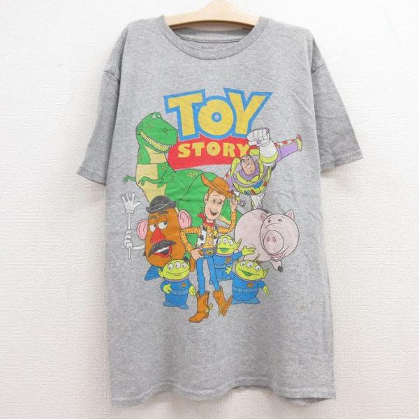 古着 半袖 Tシャツ キッズ ボーイズ 子供服 ディズニー ピクサー トイストーリー ウッディ バズ...