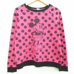 ミッキー トレーナー ピンク Disney レディースファッション の商品一覧 ファッション 通販 Yahoo ショッピング