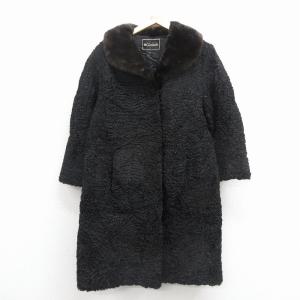 ディアプリンセス Dear princess コート ステンカラー ロング ファー