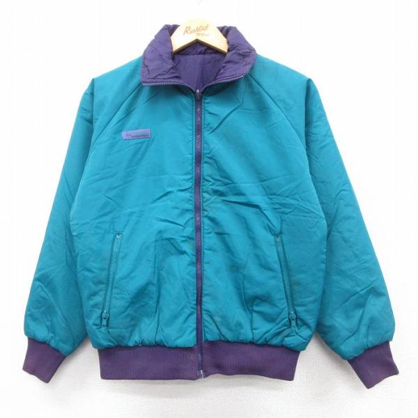 古着 コロンビア 長袖 ナイロン ジャケット レディース 80年代 80s ワンポイントロゴ リバー...