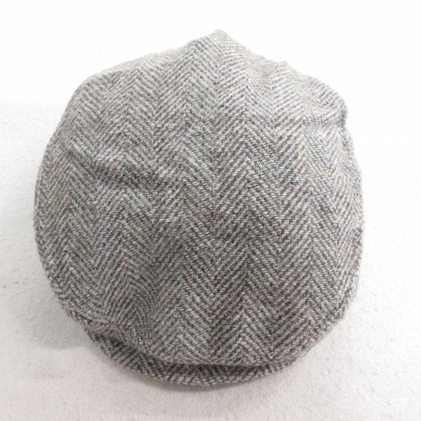 中古 ペンドルトン ハンチング 80年代 80s ヘリンボーン 耳当て付き ウール USA製 グレー...