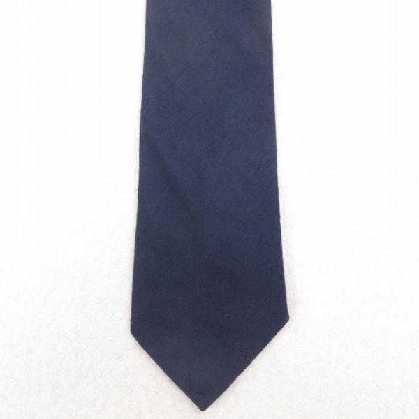 中古 ネクタイ 80s 紺 ネイビー 25aug02