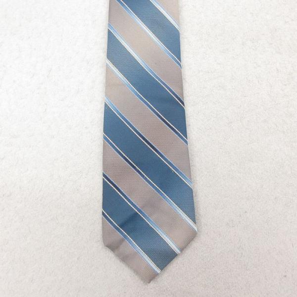 中古 マックレガー ネクタイ 80年代 80s USA製 グレー ボーダー 26feb05