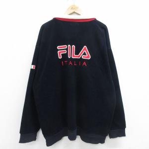 FILA（フィラ） XL/古着 長袖 ナイロン ジャケット メンズ 90s