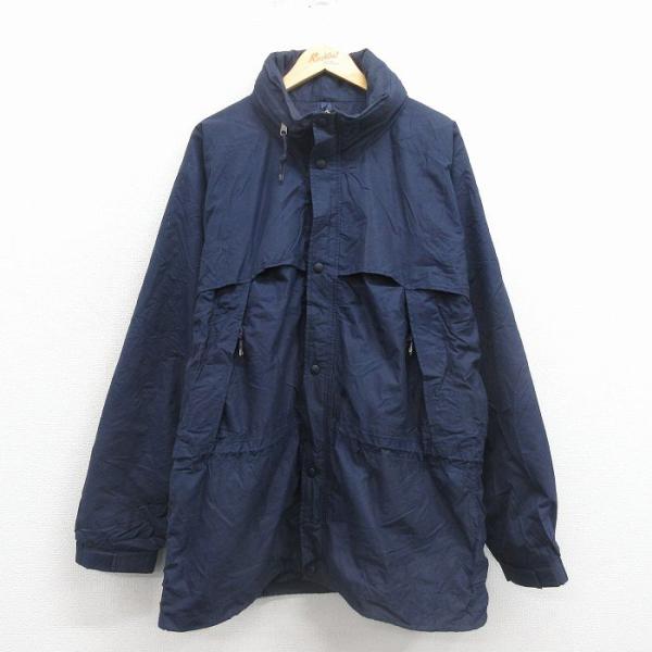 【20%OFF】XL/古着 EMS 長袖 ナイロン ジャケット メンズ 90年代 90s ロング丈 ...