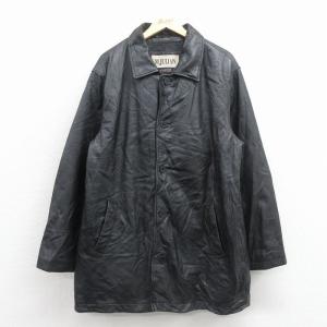 20%OFF】XL/古着 長袖 スエード レザー ジャケット メンズ NFL