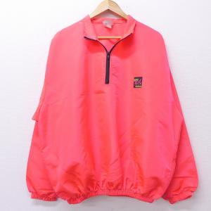 XL/古着 長袖 ナイロン ジャケット 90s サーフスタイル